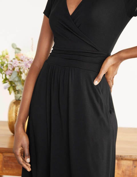 Lola Jersey Dress - Black | Boden US