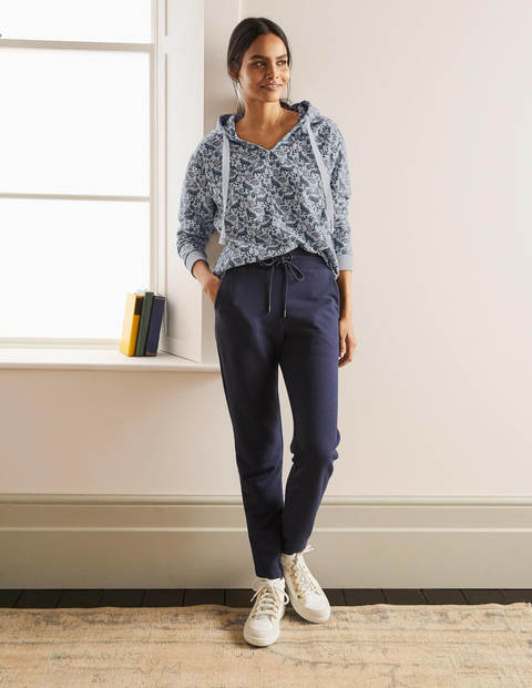 Jersey Lounge Hoodie - Grey Marl, Daydream Mono Jersey Lounge Hoodie - Grey Marl, Daydream Mono