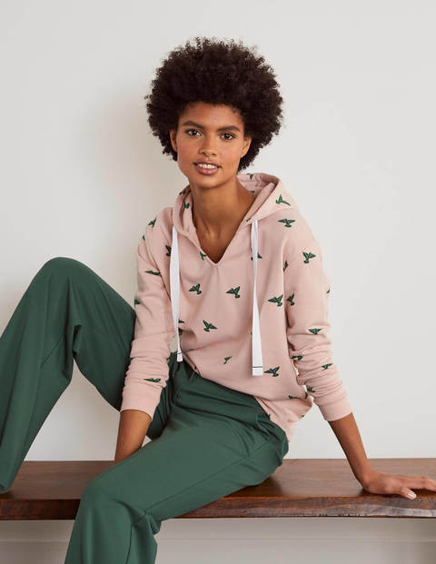 Jersey Lounge Hoodie - Milkshake, Flying Bird Jersey Lounge Hoodie - Milkshake, Flying Bird