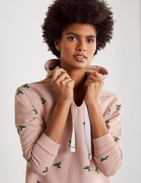 Jersey Lounge Hoodie - Milkshake, Flying Bird Jersey Lounge Hoodie - Milkshake, Flying Bird