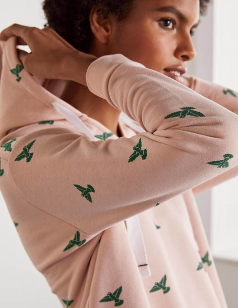 Jersey Lounge Hoodie - Milkshake, Flying Bird Jersey Lounge Hoodie - Milkshake, Flying Bird
