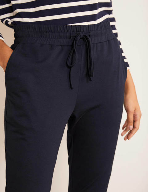 Jersey-Jogginghose mit Bündchen - Navy Jersey-Jogginghose mit Bündchen - Navy