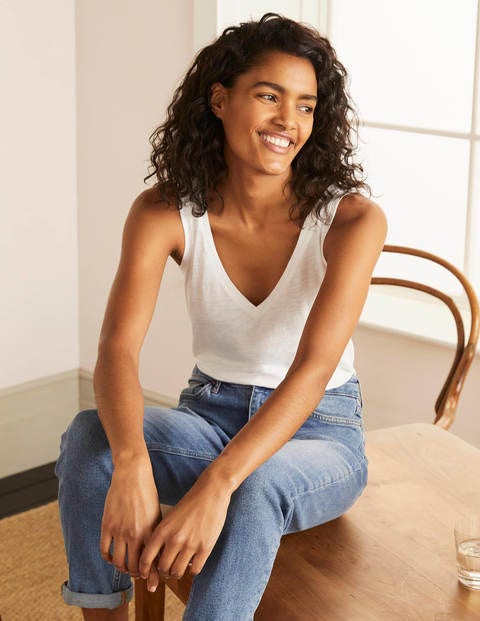 The Cotton Tank - White The Cotton Tank - White