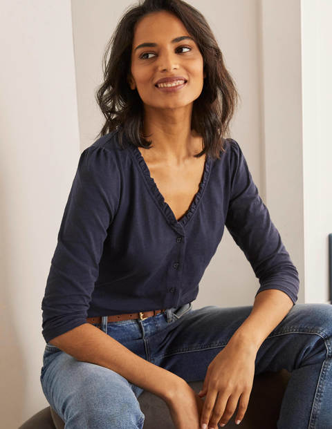 Freya Jerseyshirt - Navy Freya Jerseyshirt - Navy