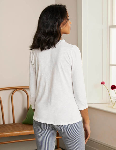 Freya Jersey Top - White Freya Jersey Top - White