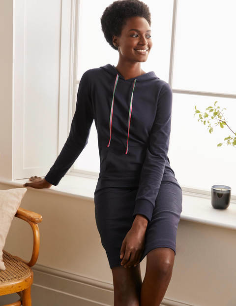 Oriel Sweatshirt Dress - Navy Oriel Sweatshirt Dress - Navy