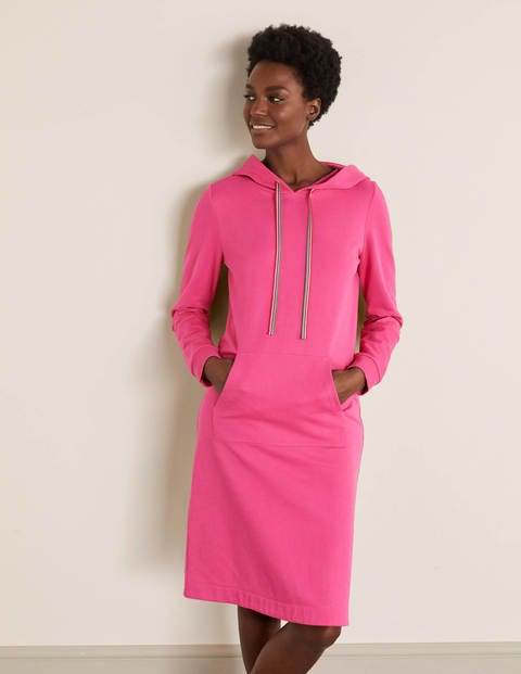 Oriel Sweatshirt Dress - Pink Flambe Oriel Sweatshirt Dress - Pink Flambe