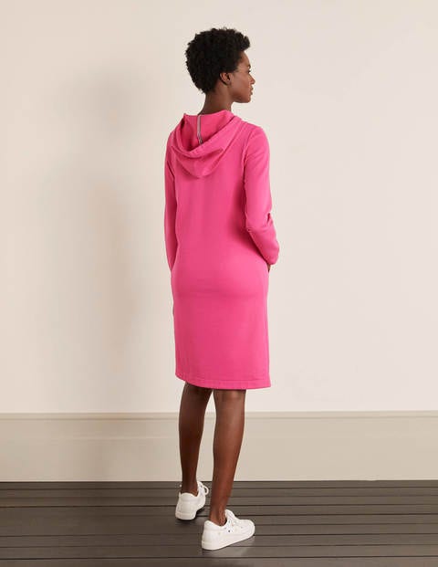 Oriel Sweatshirt Dress - Pink Flambe Oriel Sweatshirt Dress - Pink Flambe