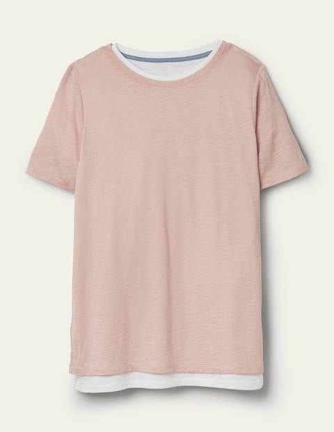 Sarah Double Layer Top - Milkshake