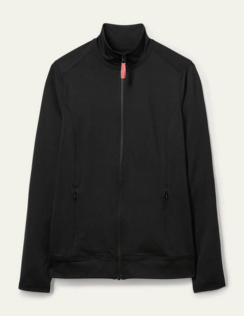 Mischa Jacke mit Reißverschluss - Schwarz Mischa Jacke mit Reißverschluss - Schwarz