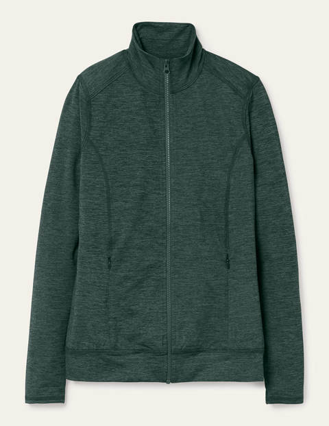 Mischa Zip Through Jacket - Palm Leaf Mischa Zip Through Jacket - Palm Leaf
