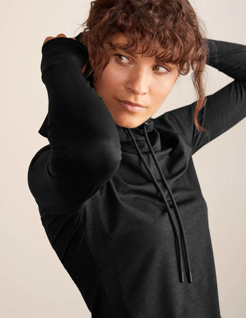 Leah Active Hoodie - Black Leah Active Hoodie - Black
