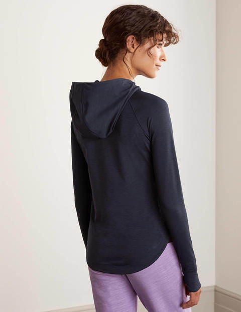 Leah Active Hoodie - Navy Leah Active Hoodie - Navy