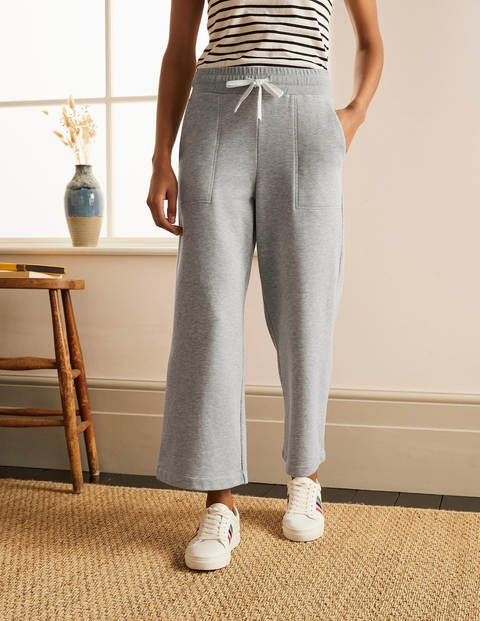 Bas de jogging Thelma en jersey - Gris chiné Bas de jogging Thelma en jersey - Gris chiné
