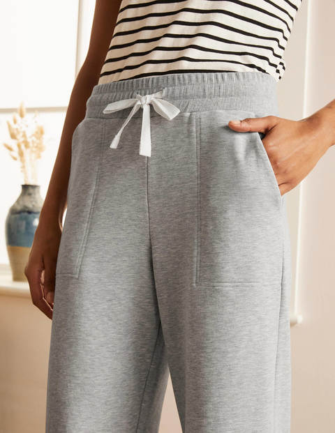 Bas de jogging Thelma en jersey - Gris chiné Bas de jogging Thelma en jersey - Gris chiné