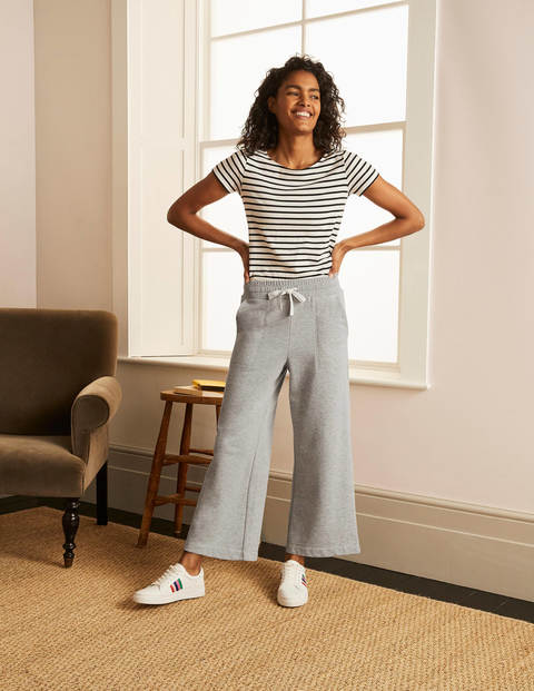 Bas de jogging Thelma en jersey - Gris chiné Bas de jogging Thelma en jersey - Gris chiné