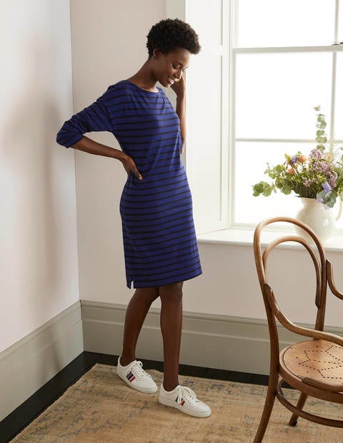 Rosie Jersey Dress - Blue Gem/Navy Rosie Jersey Dress - Blue Gem/Navy
