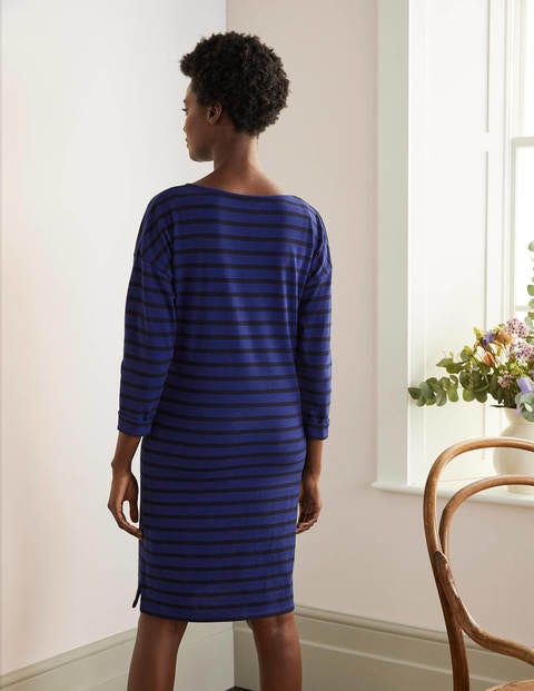 Rosie Jersey Dress - Blue Gem/Navy Rosie Jersey Dress - Blue Gem/Navy