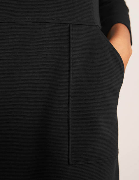 Auria Ottoman Dress - Black Auria Ottoman Dress - Black