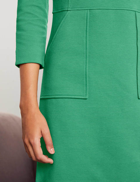 Auria Ottoman Dress - Green Auria Ottoman Dress - Green