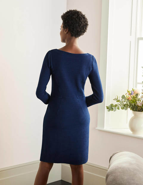 Auria Ottoman Dress - Washed Indigo Auria Ottoman Dress - Washed Indigo