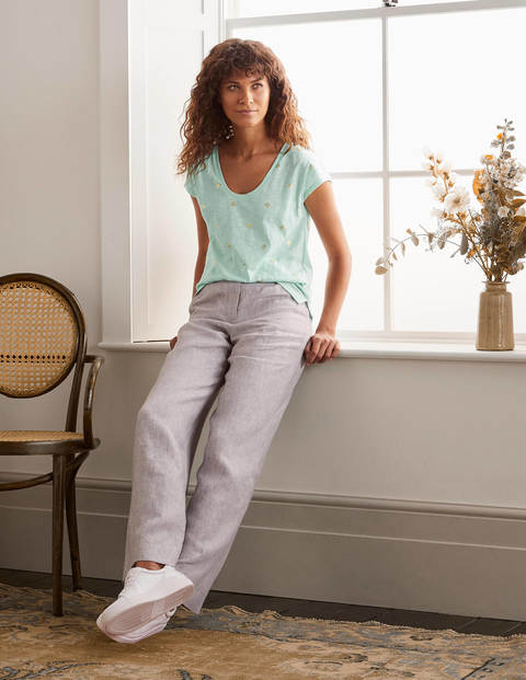 Fun Voop Tee - Spearmint, Coral Tile Fun Voop Tee - Spearmint, Coral Tile