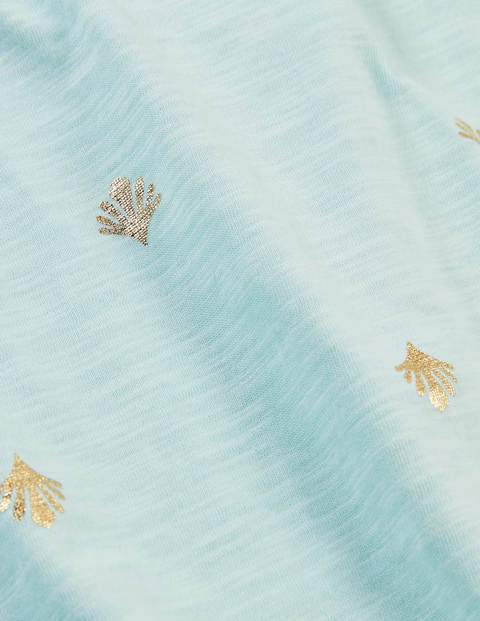 Fun Voop Tee - Spearmint, Coral Tile Fun Voop Tee - Spearmint, Coral Tile