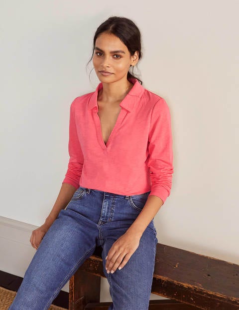 The Cotton Collar Notch Tee - Lollipop The Cotton Collar Notch Tee - Lollipop
