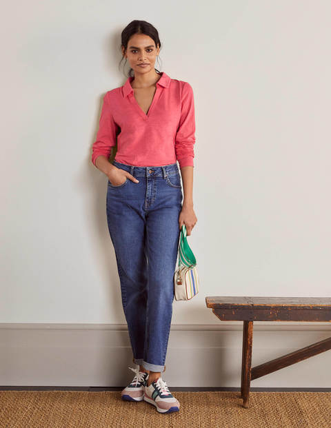 The Cotton Collar Notch Tee - Lollipop The Cotton Collar Notch Tee - Lollipop