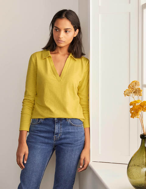 The Cotton Collar Notch Tee - Pineapple The Cotton Collar Notch Tee - Pineapple