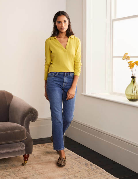 The Cotton Collar Notch Tee - Pineapple The Cotton Collar Notch Tee - Pineapple