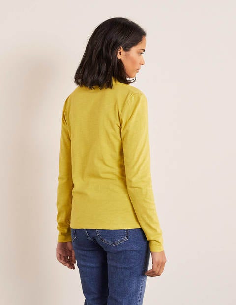 The Cotton Collar Notch Tee - Pineapple The Cotton Collar Notch Tee - Pineapple