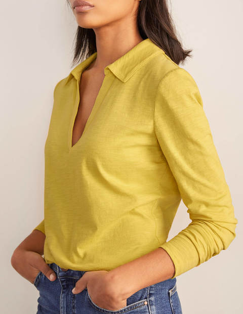 The Cotton Collar Notch Tee - Pineapple The Cotton Collar Notch Tee - Pineapple