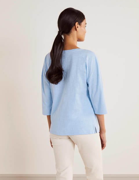 The Cotton Boxy Boatneck Tee - Ice Cube The Cotton Boxy Boatneck Tee - Ice Cube