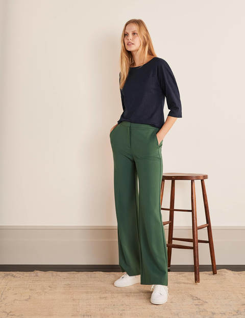 The Cotton Boxy Boatneck Tee - Navy The Cotton Boxy Boatneck Tee - Navy