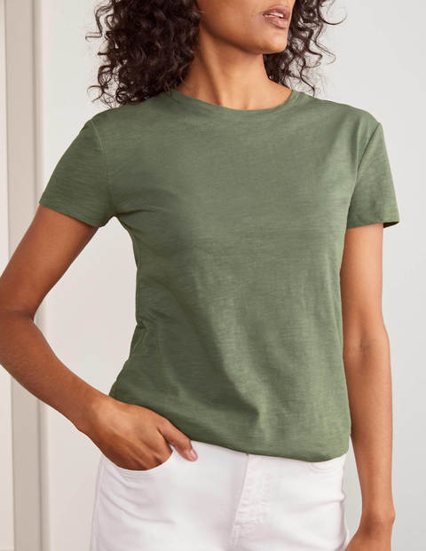 The Cotton Boyfriend Tee - Alder The Cotton Boyfriend Tee - Alder