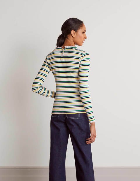 Elisa Rib Top - Multi Stripe Elisa Rib Top - Multi Stripe