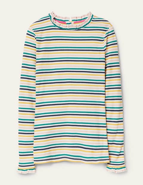 Elisa Rib Top - Multi Stripe Elisa Rib Top - Multi Stripe