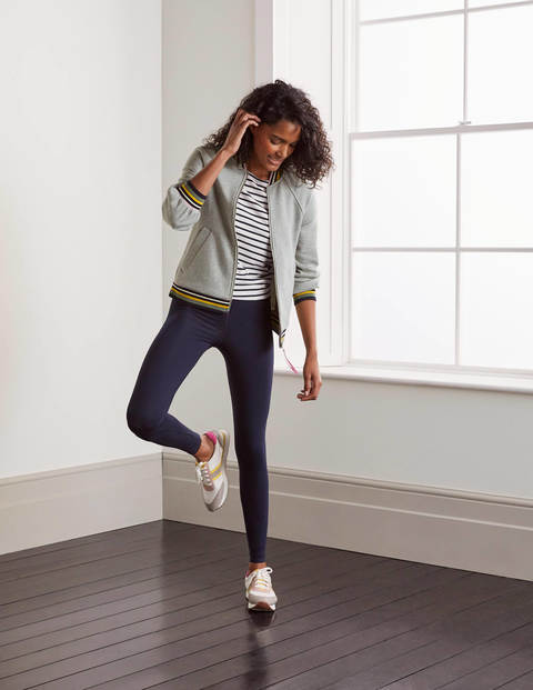 Studley Jersey Jacket - Grey Marl Studley Jersey Jacket - Grey Marl