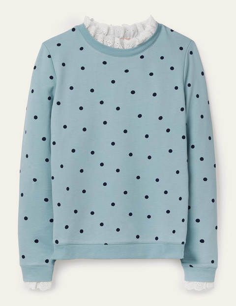 dot sweatshirt