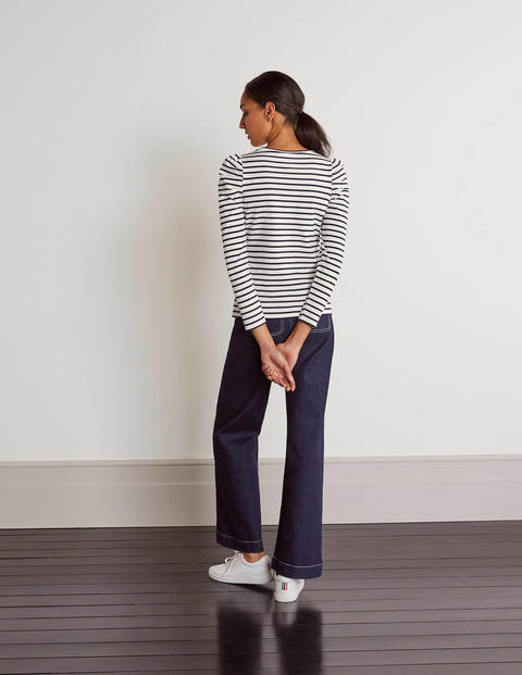 Imogen Breton - Ivory/Navy Imogen Breton - Ivory/Navy