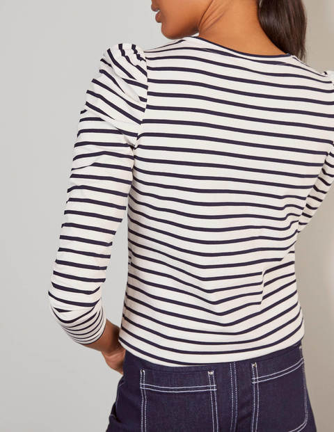 Imogen Breton - Ivory/Navy Imogen Breton - Ivory/Navy
