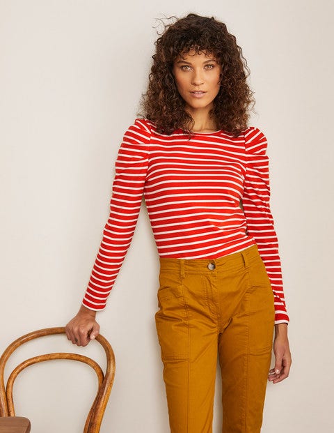 Imogen Breton - Cherry Red/Ivory Imogen Breton - Cherry Red/Ivory