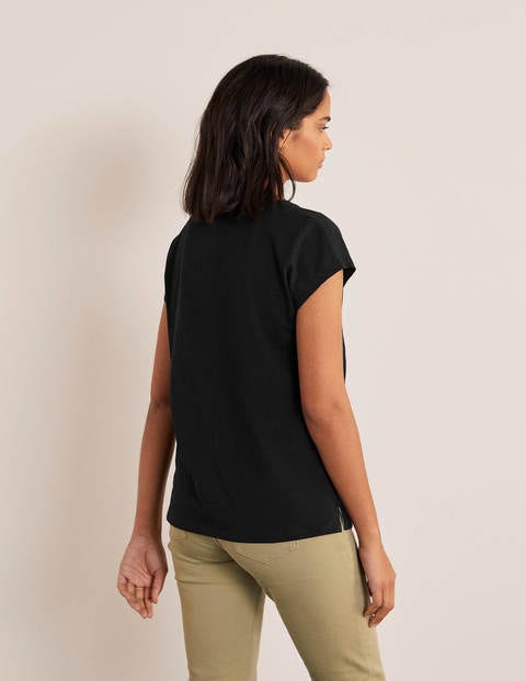 The Cotton Voop Tee - Black The Cotton Voop Tee - Black