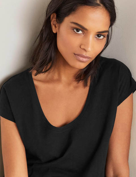 The Cotton Voop Tee - Black The Cotton Voop Tee - Black