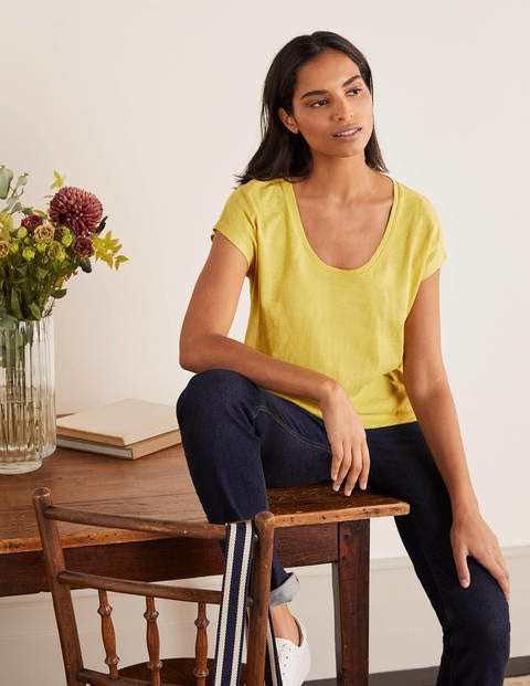 The Cotton Voop Tee - Pineapple The Cotton Voop Tee - Pineapple