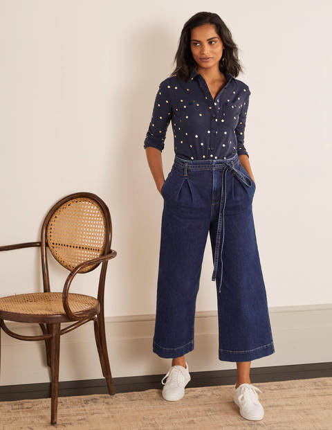 Authentic Jersey Shirt - Navy, Polka Dot Authentic Jersey Shirt - Navy, Polka Dot