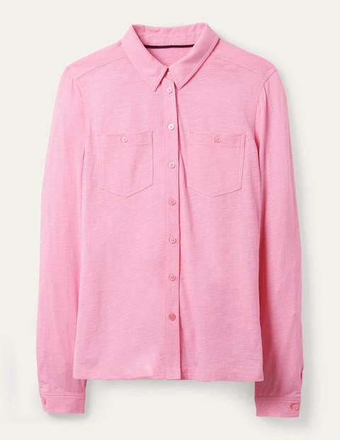 Authentic Jersey Shirt - Soft Peony Authentic Jersey Shirt - Soft Peony
