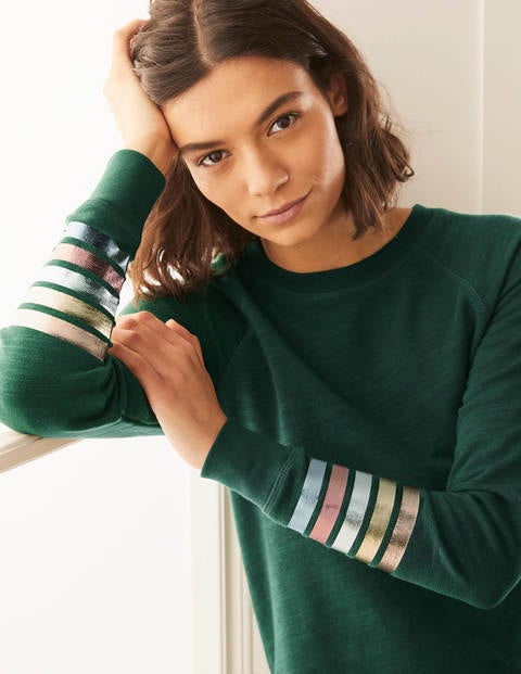 Mabel Sweatshirt Dress - Palm Leaf Mabel Sweatshirt Dress - Palm Leaf