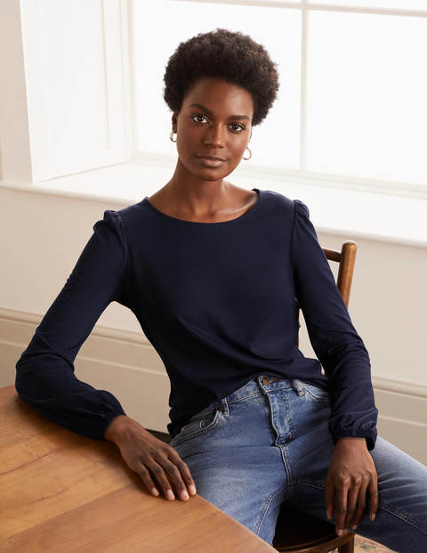 Supersoft Long Sleeve Tee - Navy Supersoft Long Sleeve Tee - Navy